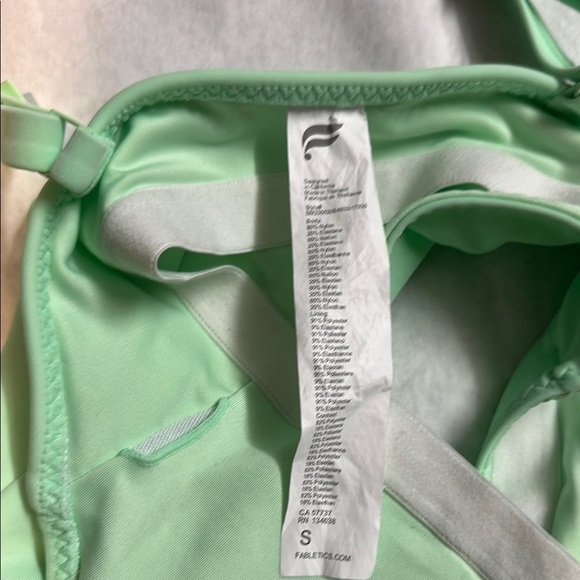 Fabletics Green One Piece Swimsuit - Picture 7 of 8